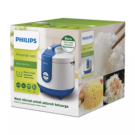 Philips Rice Cooker - HD3119/31 Basic Blue
